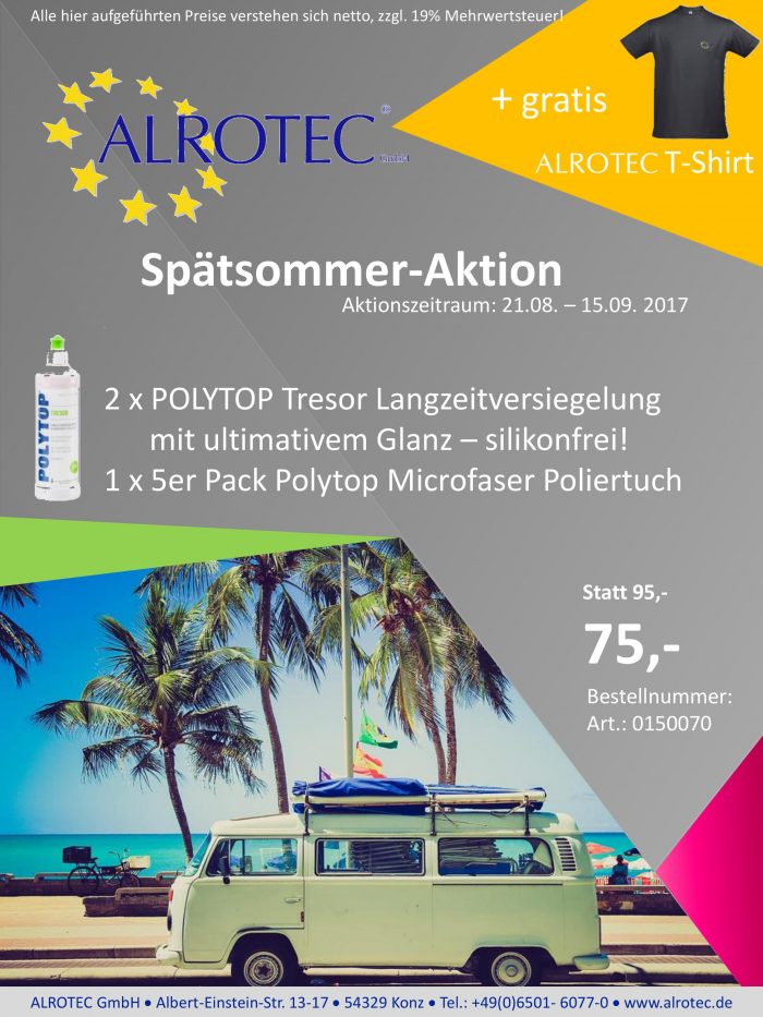 Spätsommer-Aktion